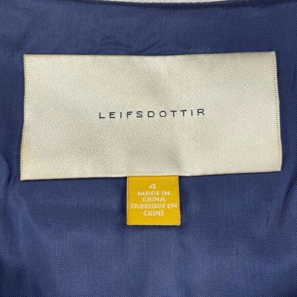 Anthropologie Leifsdottir Designer Silk Floral Dress size 4 - Picture 7 of 13